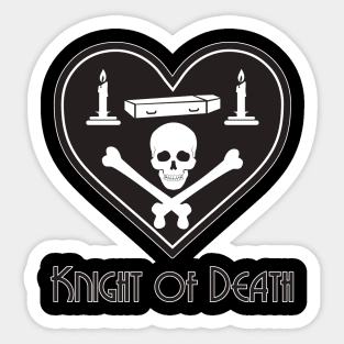 Knight of Death Sticker